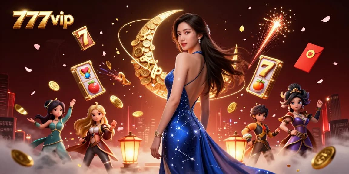 Experience the excitement of winning jackpots with 777vip in a vibrant casino scene.