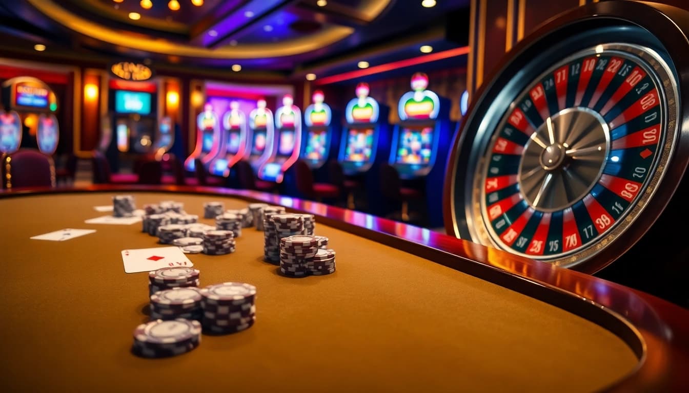 Experience the thrill of link king88 with high-stakes poker games and vibrant slot machines.