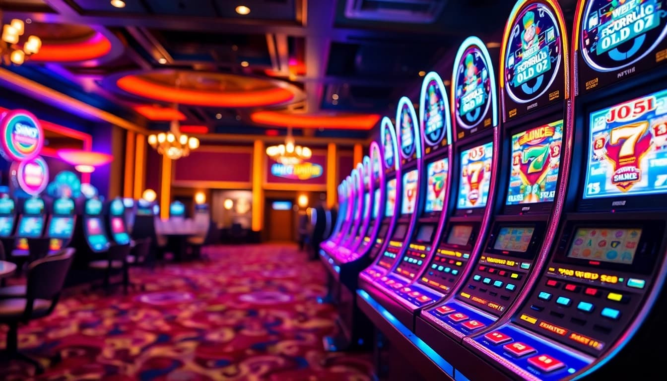 Menangkan link slot dengan mesin slot yang menawan dan berwarna cerah di kasino.