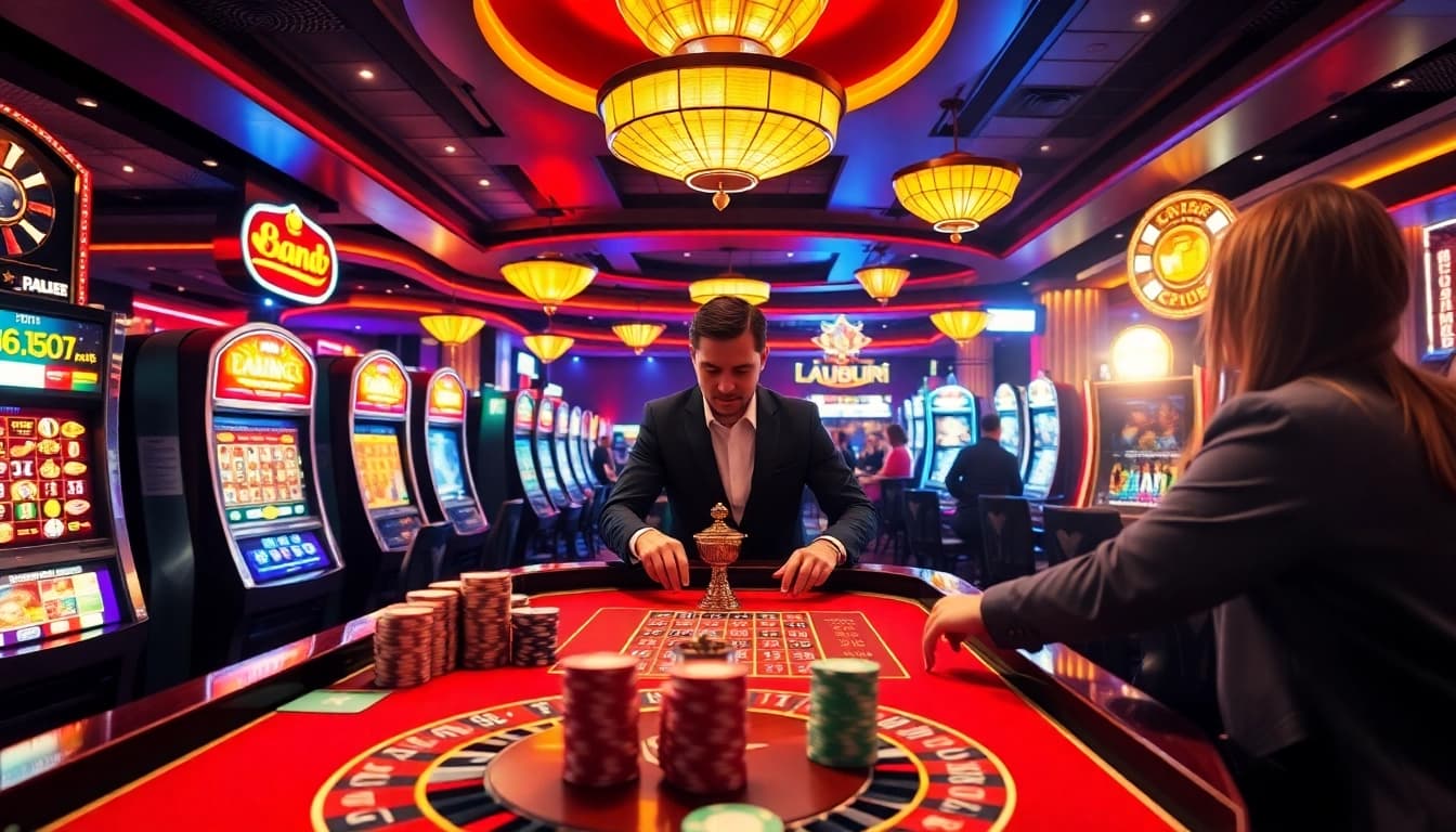 Experience the thrill of online gambling with https://mm88.video/ at a vibrant casino atmosphere.