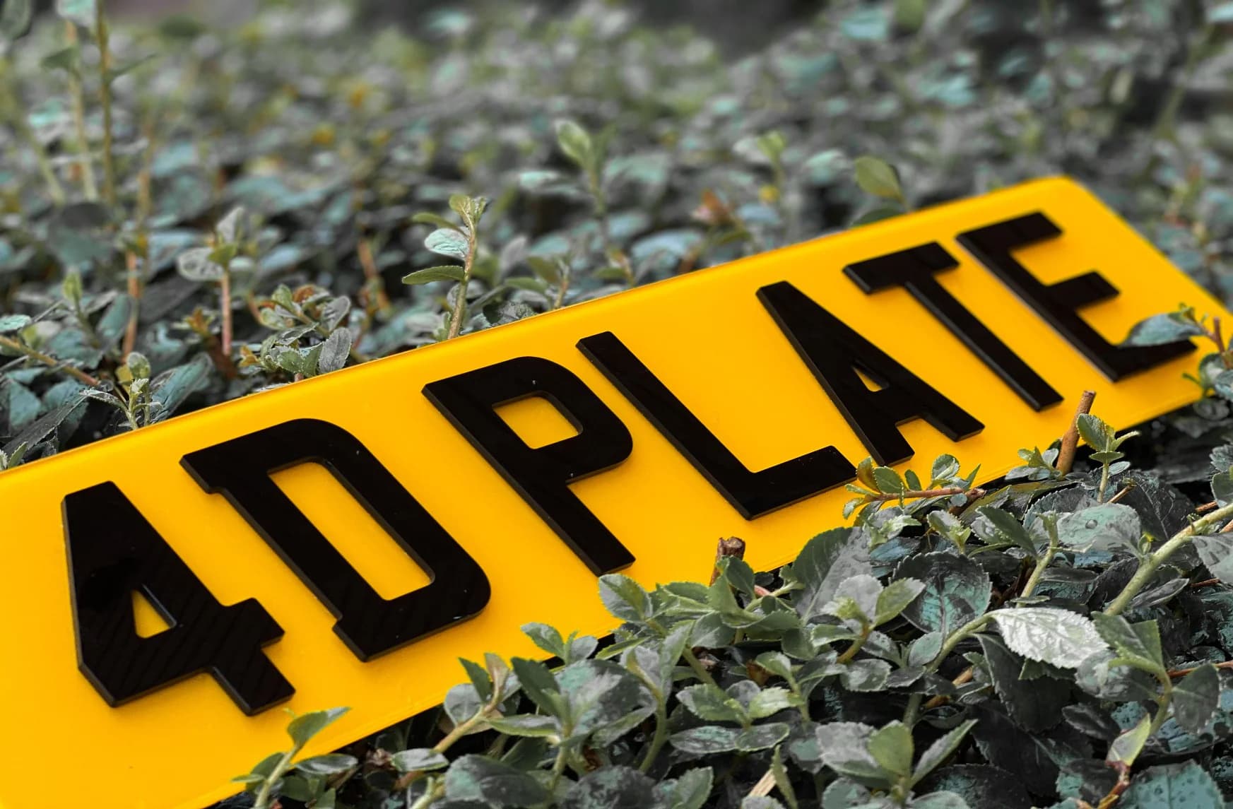 4D Gel Number Plates UK – Bold &amp; Stylish Finish | Legal Show Plates