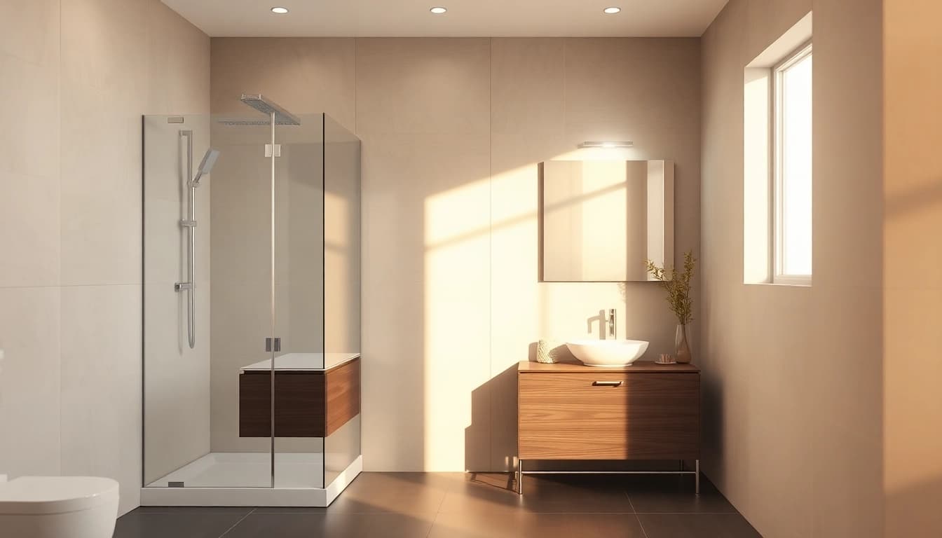 Aménager élégamment avec sirhona propose des cabines de douche modernes et stylées.