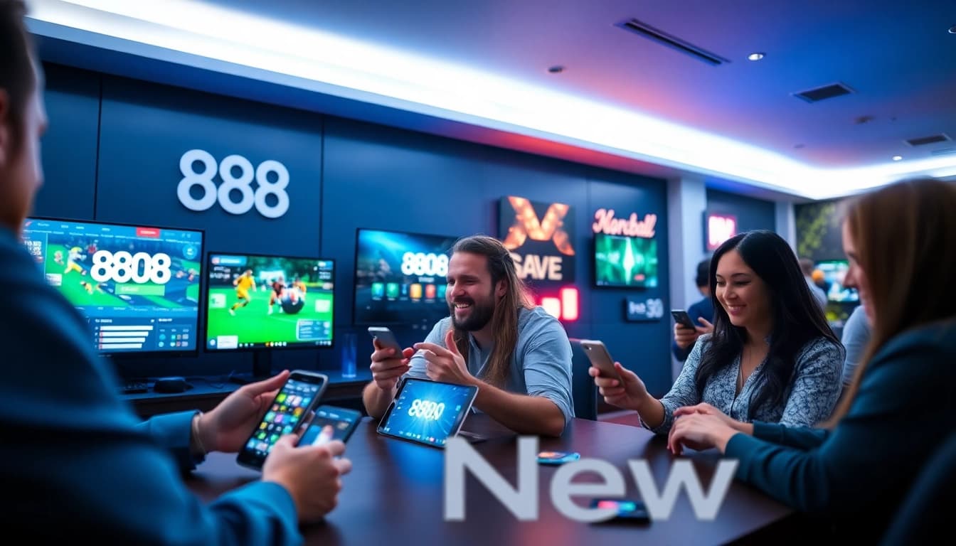 Experience the excitement of 888new's online gaming platform with user-friendly interfaces and secure environments.
