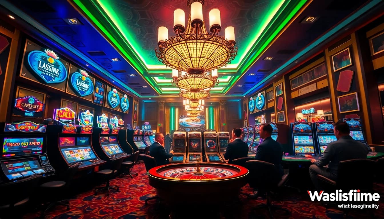 Experience the thrill of winstrike69 with vibrant slot machines and exciting casino action.