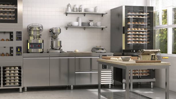 Modern Street Custom Stainless Steel Table Fabrication Services