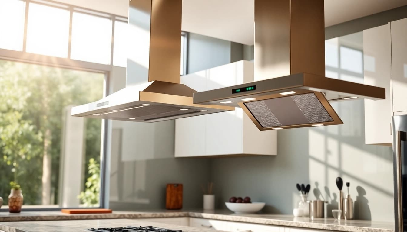 Enhance your kitchen with stylish hoods that blend functionality and design.
