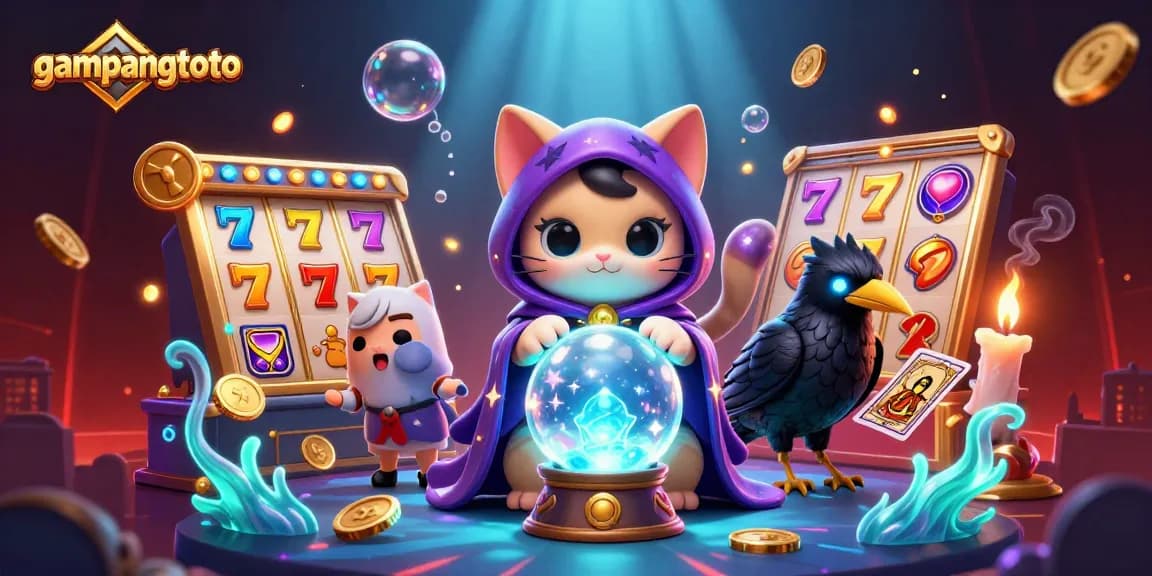Experience the thrill of gokkasten with the captivating gampangtoto character art