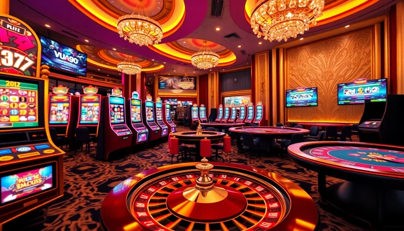 Engage in thrilling jackpots and casino fun with Vua99's top games and vibrant atmosphere.