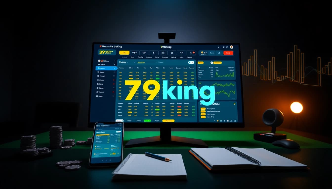 79king online betting platform branding on desktop and mobile with live odds