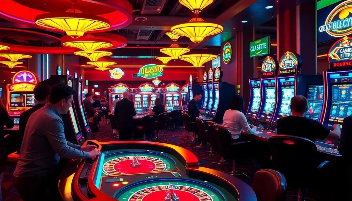 Experience the excitement at the best csgo gambling sites with vibrant casino games.