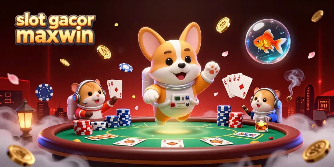 Experience the thrill of slot gacor maxwin in an ultra-detailed casino scene.