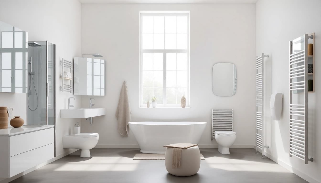 Gestalten Sie Ihr Badezimmer mit hochwertigen Sonni sanitär Produkten für eleganten Komfort.