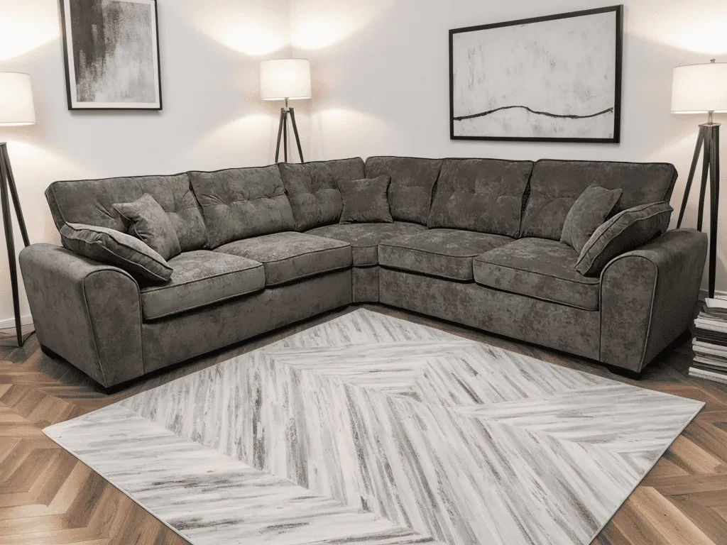 Corner Sofa L-Shaped – Functional Elegance by Msofas