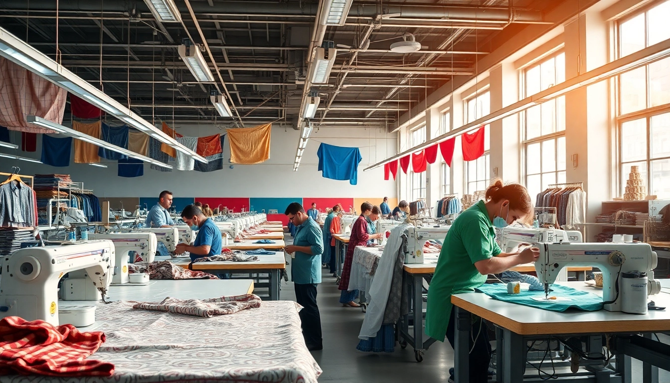 Explore skilled artisans in clothing manufacturing companies creating intricate designs.