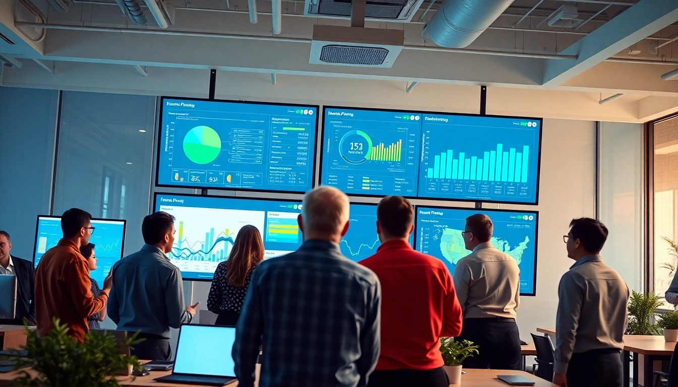 Optimize inventory management with demand planning software showcased in a vibrant office environment.