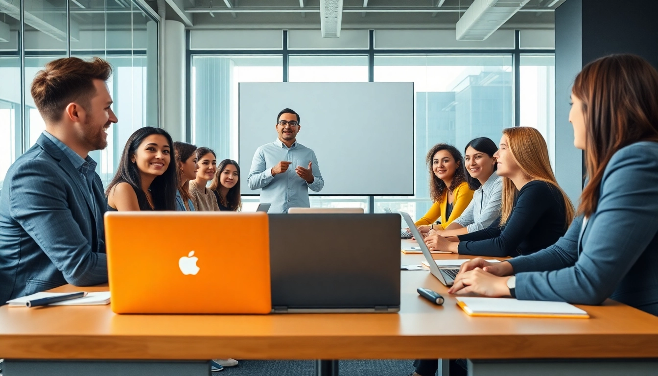 Enhancing sales training skills during a dynamic training session focused on engagement.