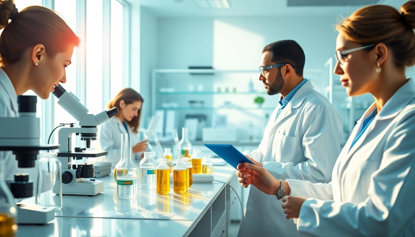 Research laboratory showcasing cannabinoid advancements, emphasizing win55.