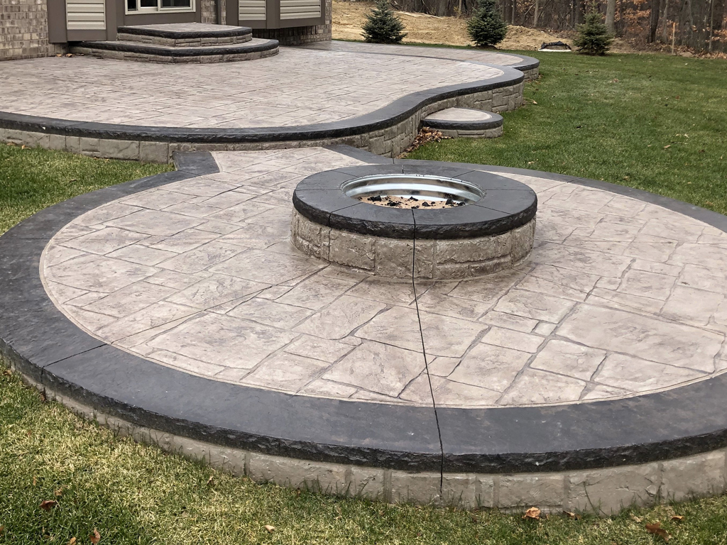 Stamped Concrete Stairs Denver | Residential &amp; Commercial Projects