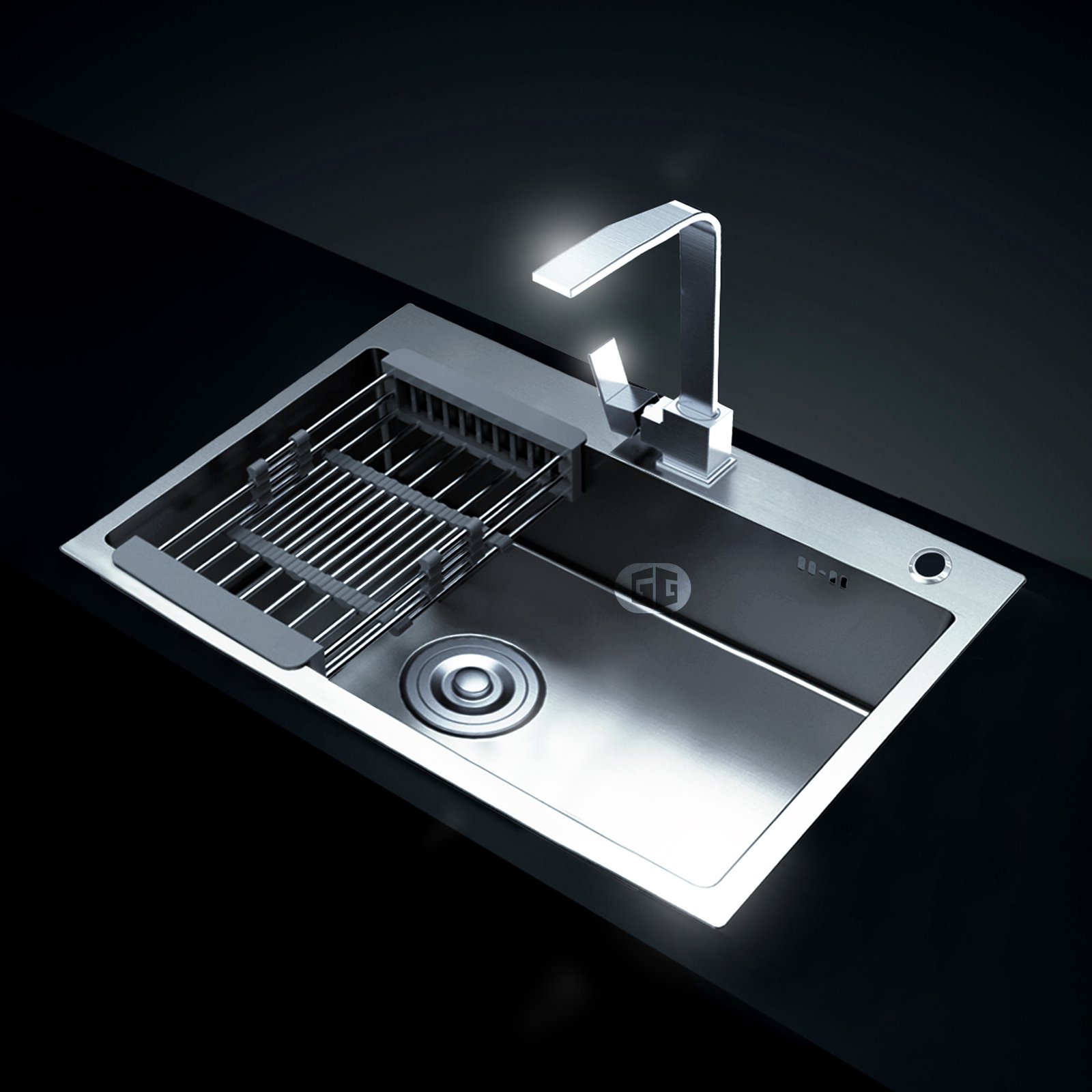 Modern style stainless steel sinks and furniture manufacturer