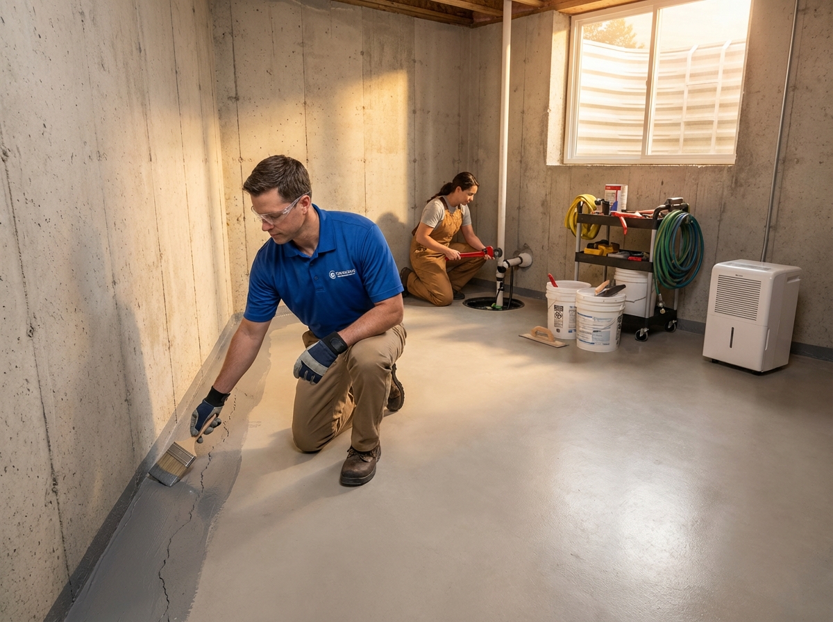 Professional Basement Dehumidification to Improve Indoor Air Quality