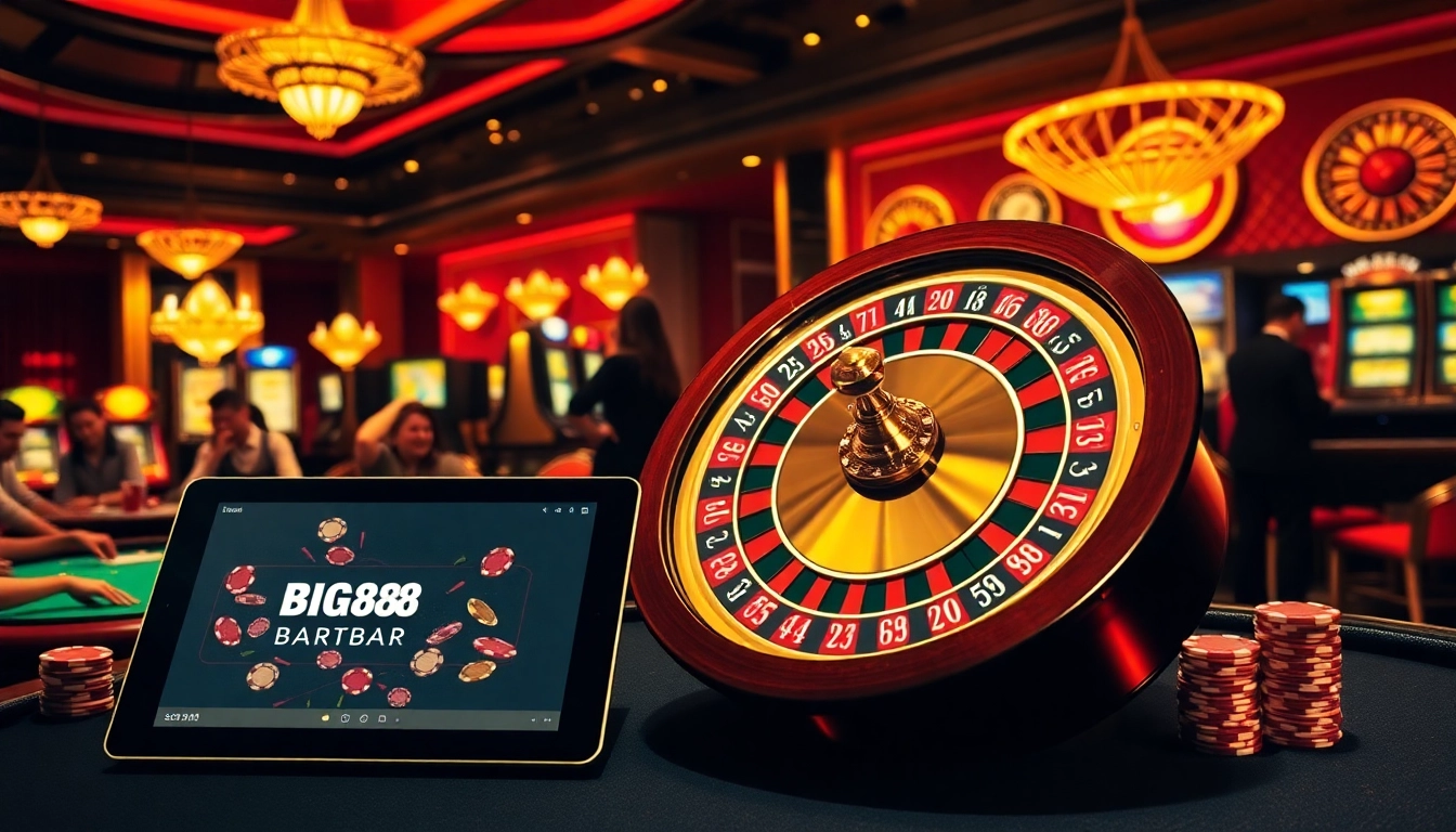 Experience luxury and excitement in the casino at BIG88.BAR with thrilling gameplay and vibrant atmosphere.