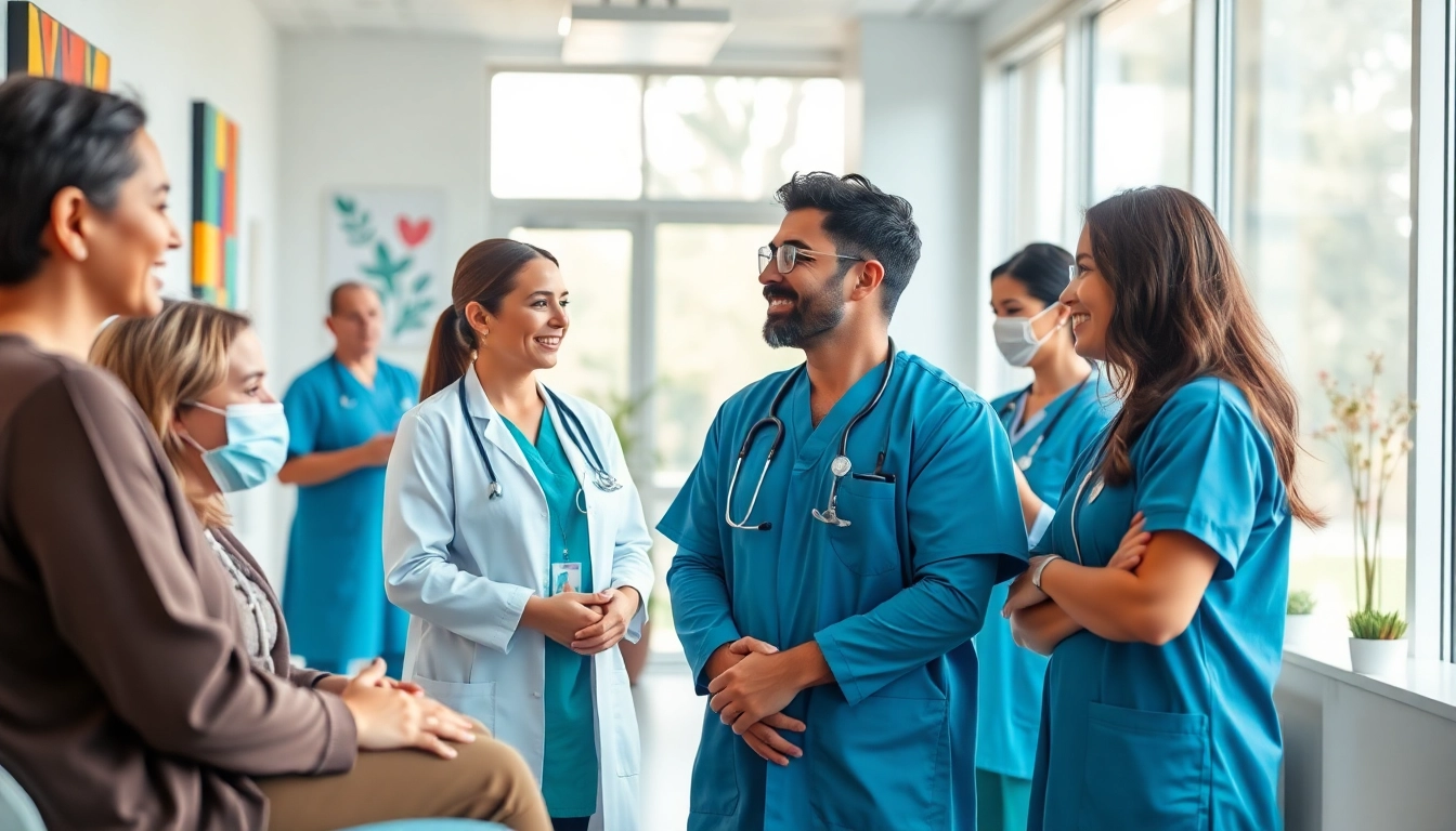 Healthcare professionals providing personalized services at Wellstar Health System, fostering patient trust and care.