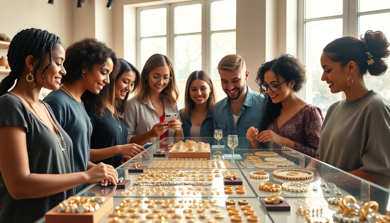 Shop beautiful handcrafted jewelry at https://www.lyliarose.com with engaged customers exploring diverse designs.