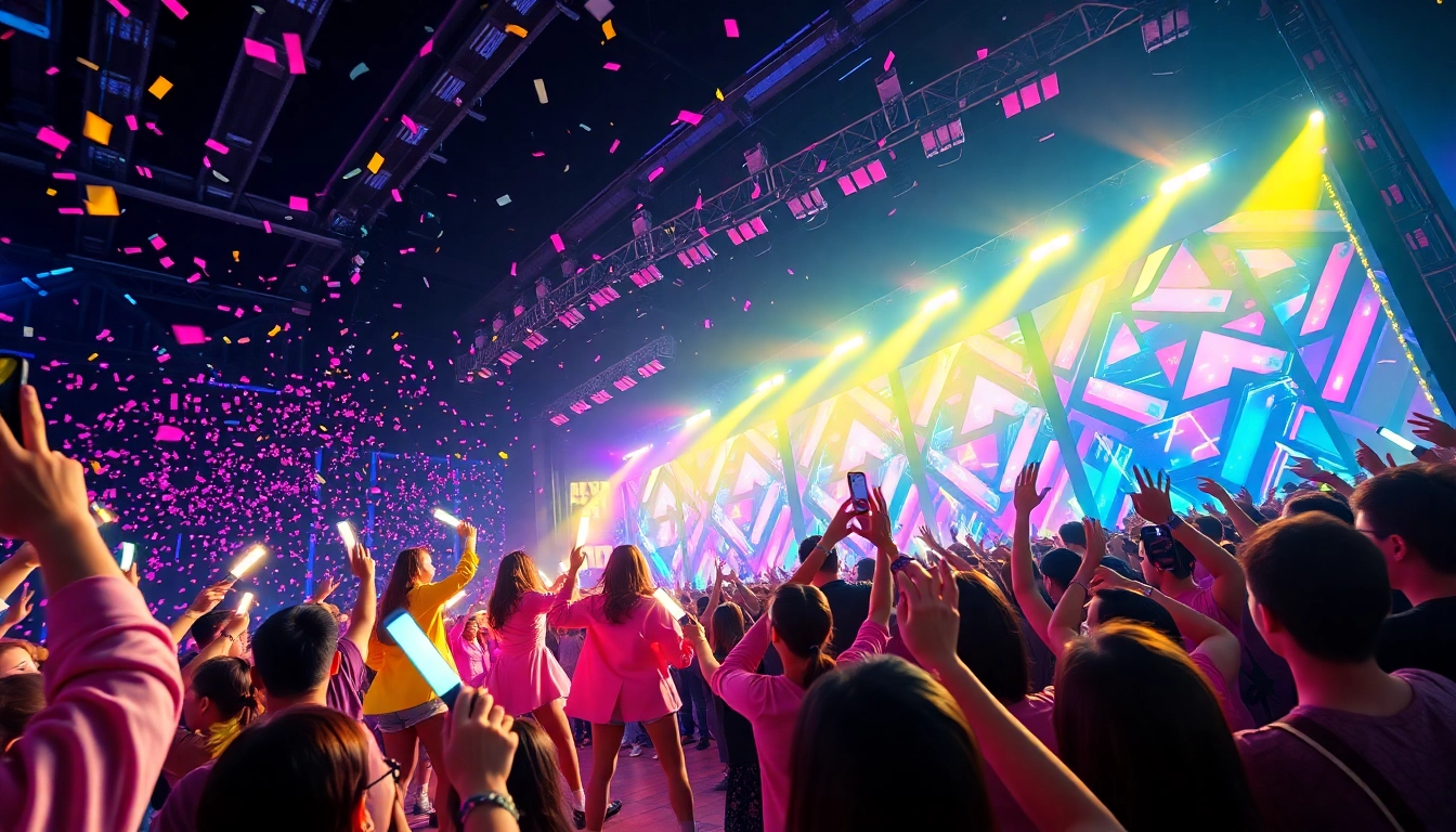 Experience the excitement of K-Pop culture at https://www.kpopangel.com with vibrant concert scenes and dynamic performers.