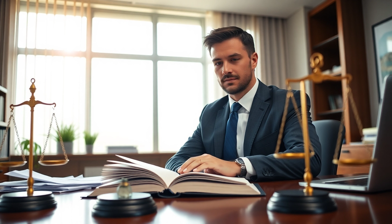Criminal defense attorney at https://www.fritschlawfirm.com in an inviting office, showcasing professional expertise.