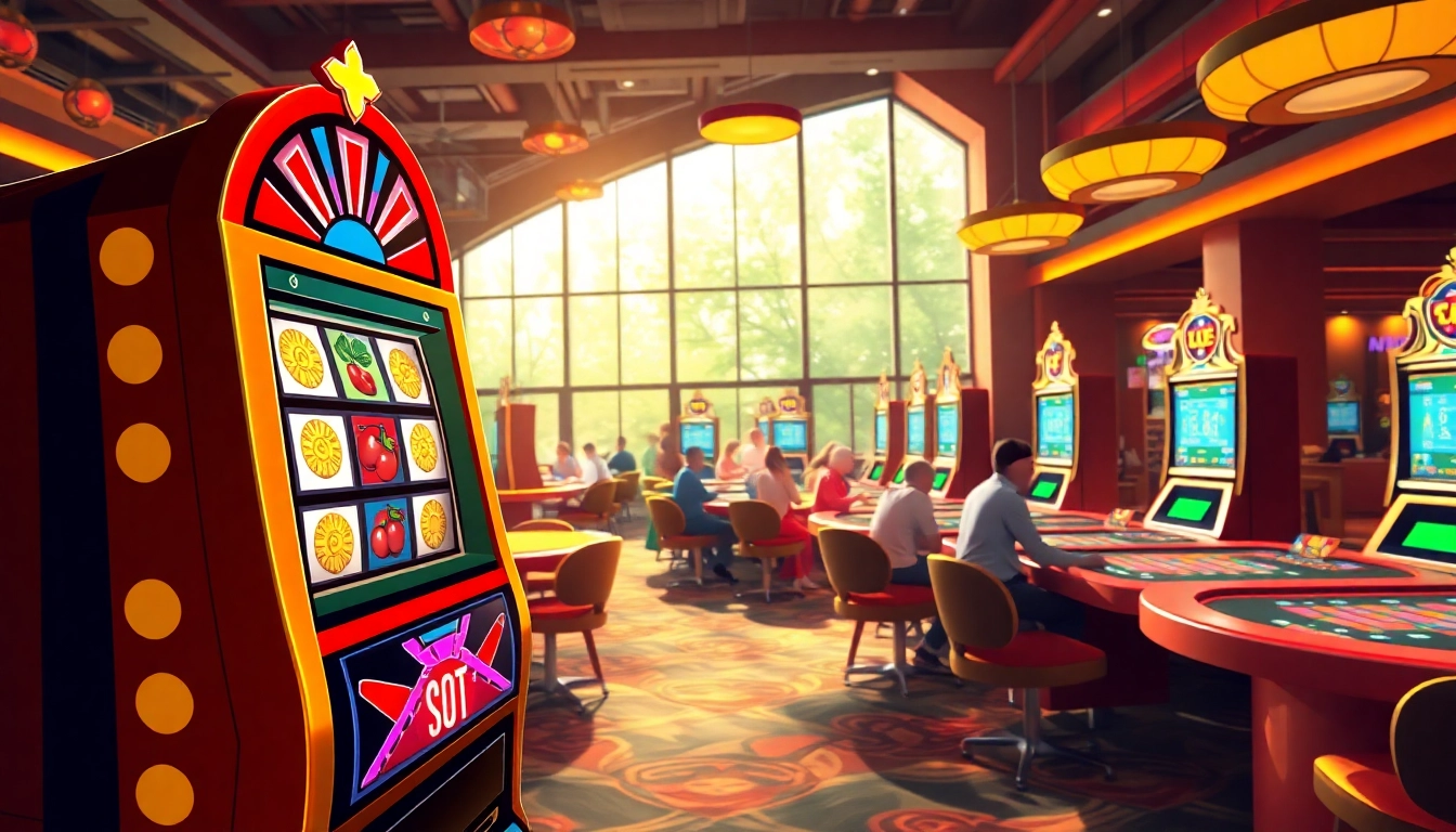 Menangkan hadiah menarik dengan kaisar800 slot dalam suasana kasino yang energik.