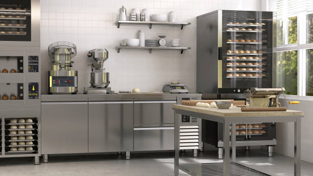 Modern Street Custom Stainless Steel Table Fabrication Services