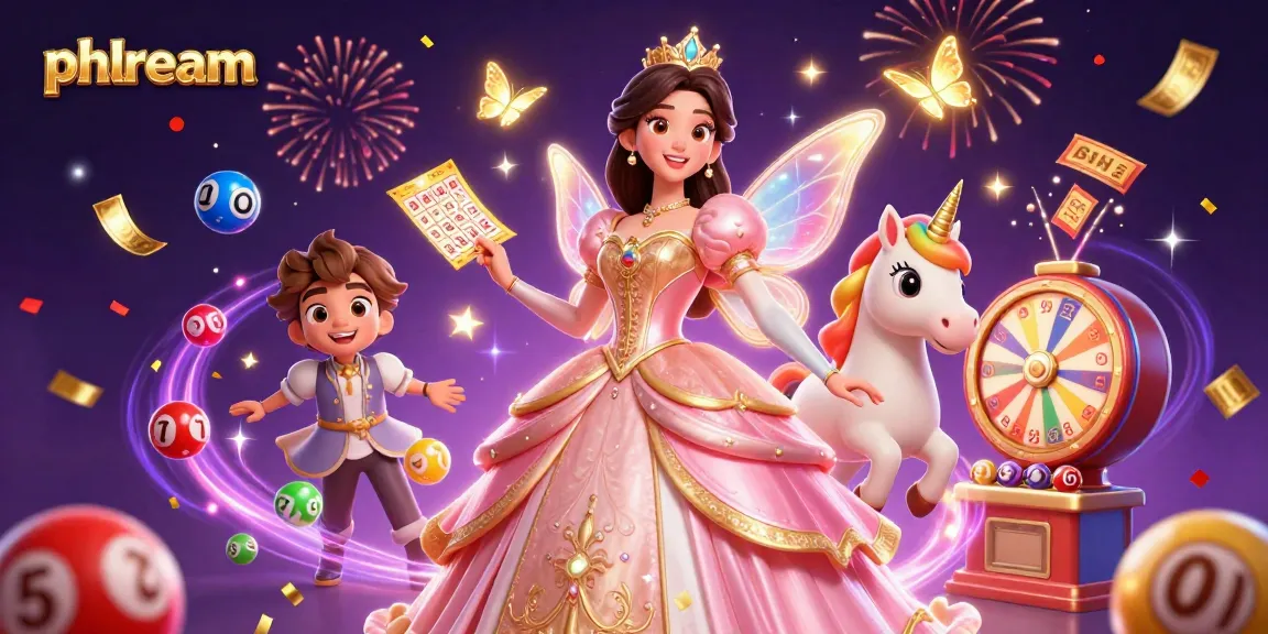 Join the excitement of phdream with a vibrant lottery illustration showcasing thrilling games and prizes!