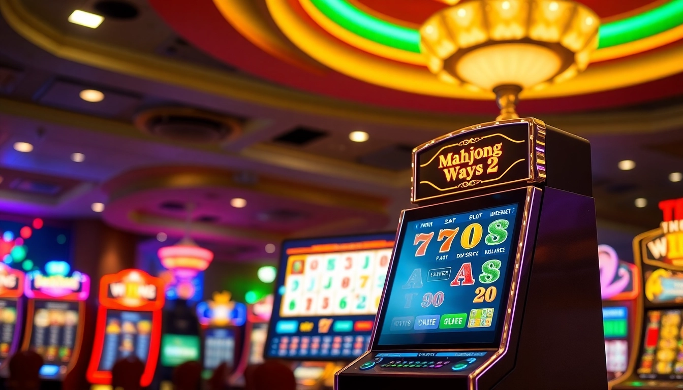 Menangkan pengalaman bermain mahjong ways 2 slot dengan simbol-simbol berwarna-warni.