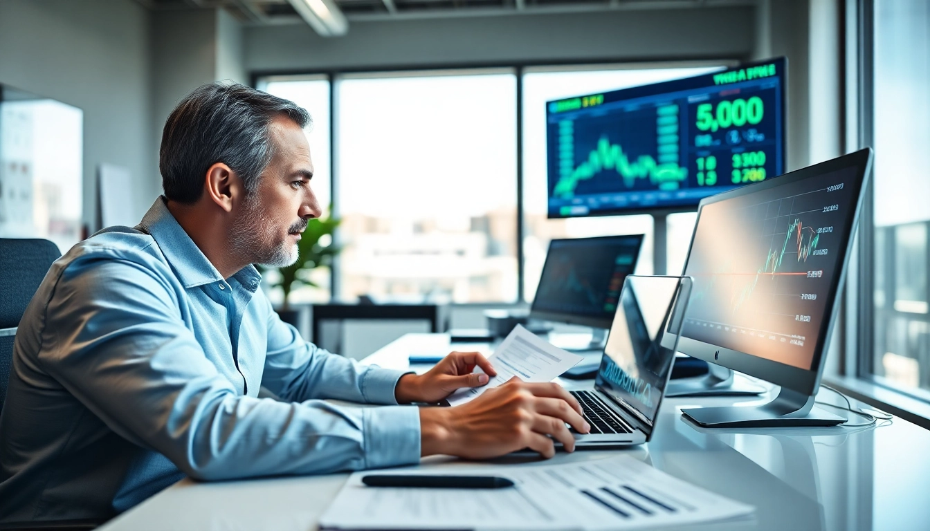 Analyze NOC stock price trends with a financial analyst amid reports and stock charts.