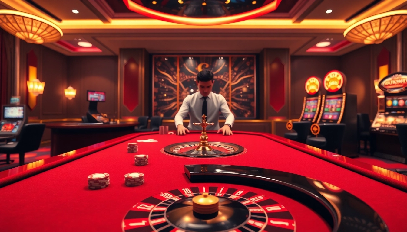 Experience thrilling moments at luongsontv with high-end online gambling games and vibrant casino atmosphere.