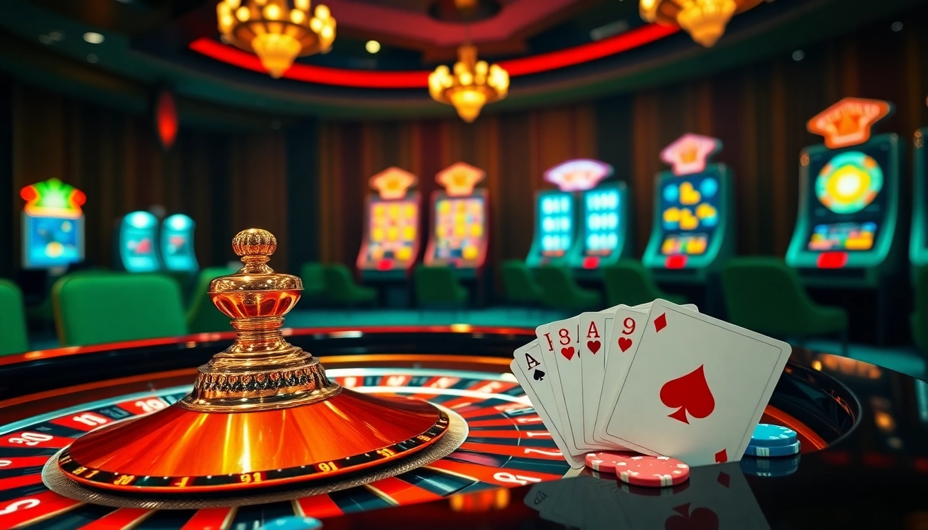 Khela88 bet showcases an exciting live casino environment with roulette and poker games.