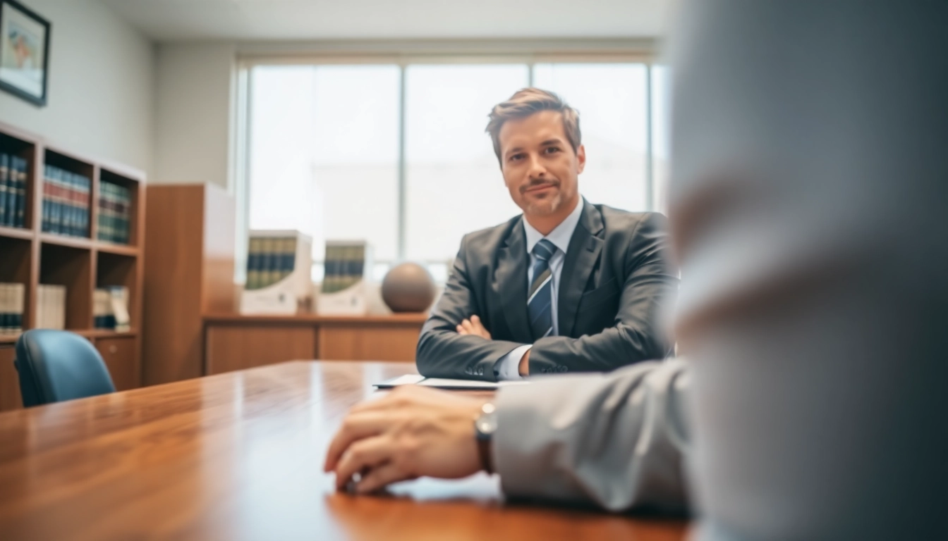 Consultation with a Modesto Accident Lawyer in a warm, professional office.