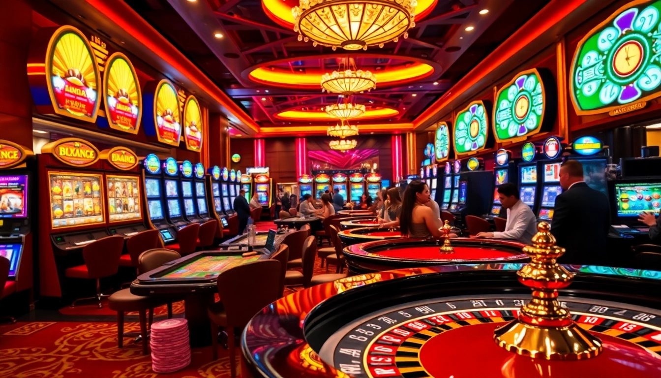 RAJABARONG excitement captures players at luxury slot machines and gaming tables.