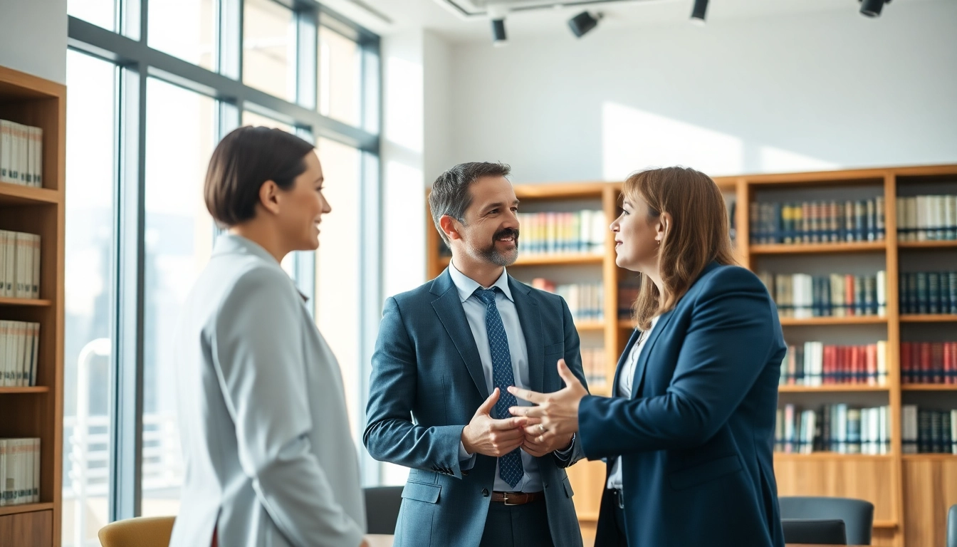 Engaged conversation about legal matters at https://www.tnlmiami.com, showcasing professionalism and comfort.