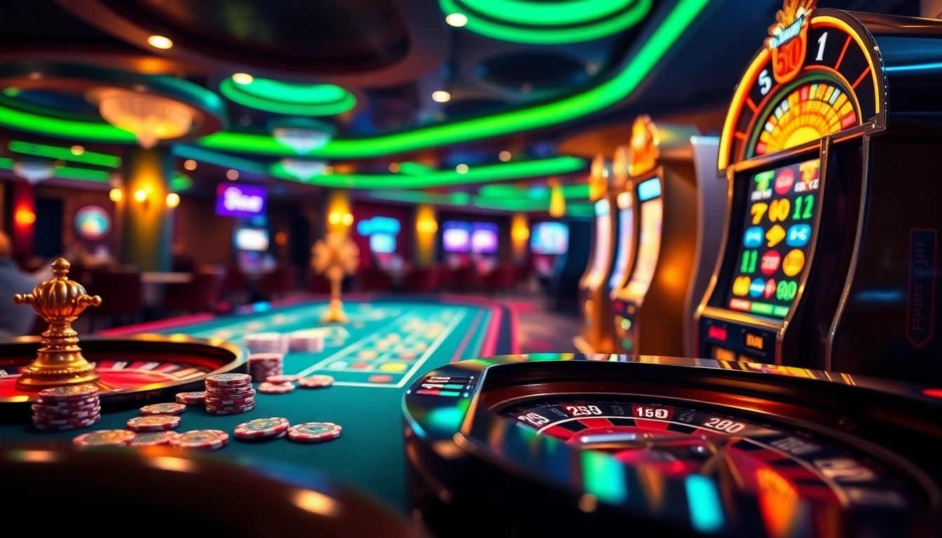 Join the thrilling gaming experience at i9bet with vibrant casino tables and exciting gameplay.