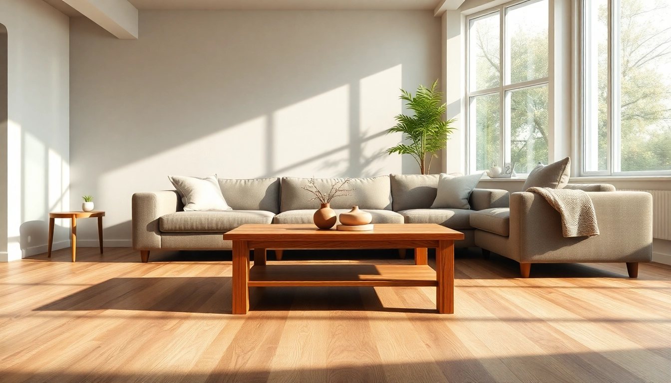 Discover cheap vinyl flooring styles featured in a modern home setting with natural light.