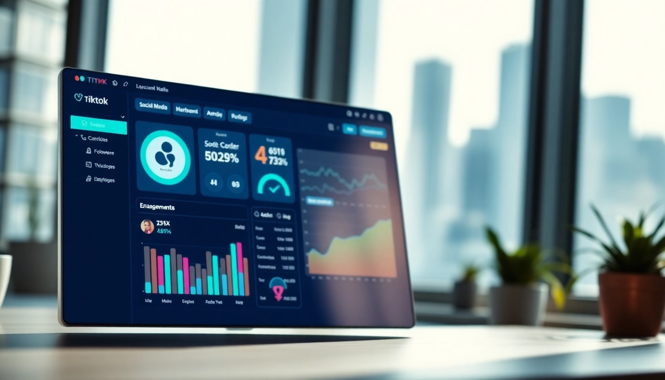 Boost engagement and visibility using an intuitive tiktok smm panel interface with vibrant metrics.