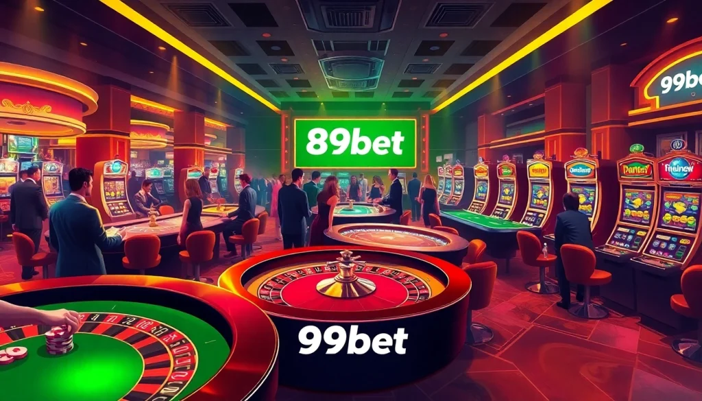 Experience the thrill of winning at 89bet's exciting casino, featuring vibrant gameplay and high-stakes tables.
