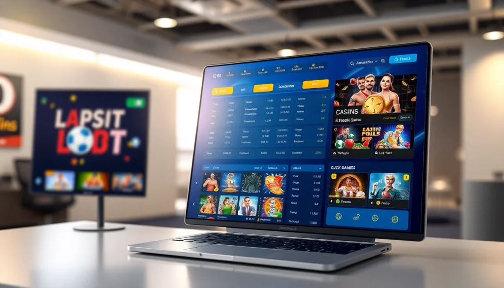 AF88 online betting platform showcasing sports and casino games with a modern interface.