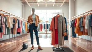 Shop the latest styles at https://www.clothingcasual.com featuring stylish casual clothing displayed elegantly.