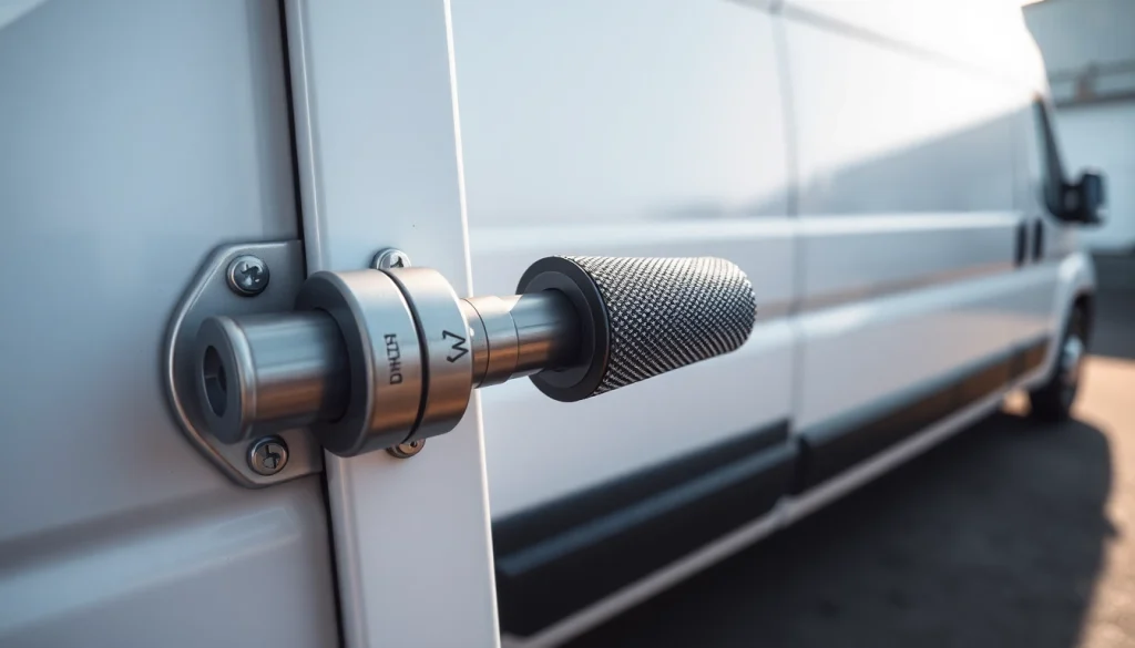 Scopri il sistema di serrature sicure su dakenlocks.com per veicoli commerciali.