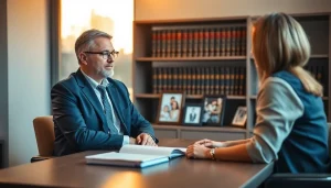 Legal consultation with a family attorney at https://www.stpetefamilyattorney.com, showcasing a supportive environment.