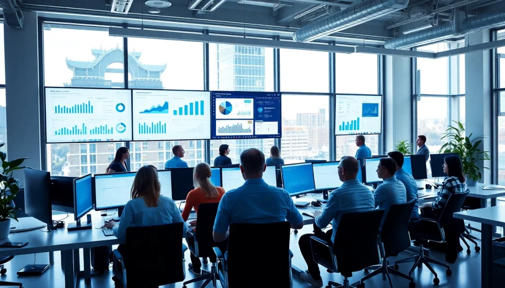 Showcase of https://www.fire85.com with a modern workspace filled with analytics and collaboration.