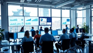 Showcase of https://www.fire85.com with a modern workspace filled with analytics and collaboration.