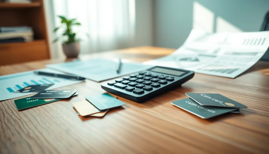 카드 현금화 방법에 대한 재무 상담 장면, 신뢰감 있는 분위기 연출.